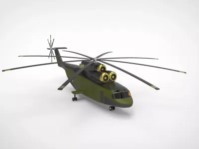 Mil Mi-26 Halo 3D model