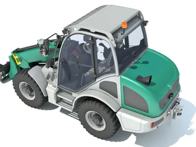 Wheel Loader 3D model