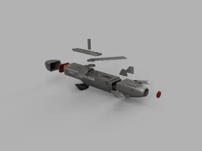 Storm Shadow cruise missile high quality 3d print model 3D print model