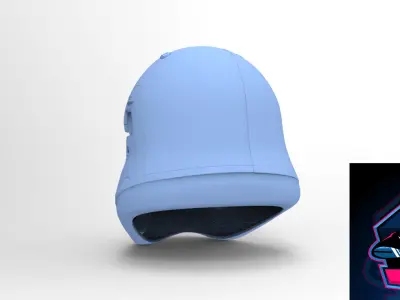 Stormtrooper First Order Helmet ready to 3dprint 3D model