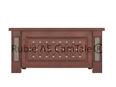 The Regal Rosewood Dresser 3D model