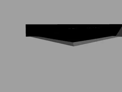 Rc boat with step hull 3D model