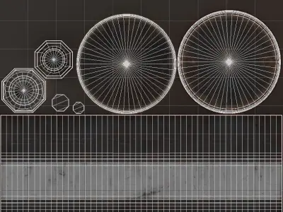 Metal Barrel Low-poly 3D model buy