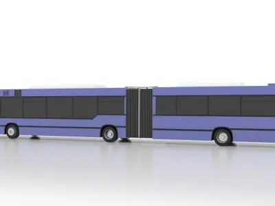 MAN A11 NG312 3Door Low Low-poly 3D model