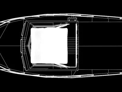 1973 Luhrs Flybridge Sportfisher 3D model