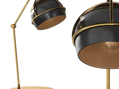 Black Widow Table Lamp  3D model