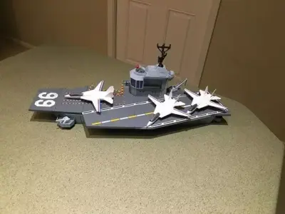 aircraft carrier INS Vikramaditya 3D print model
