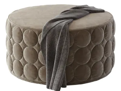 Pouf Velletri 3D model