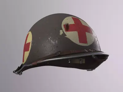 Medical helmet 3D model