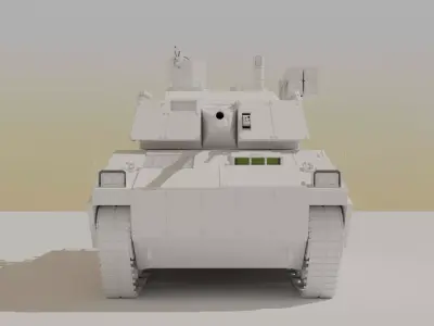APC type 96 3D model 3D model