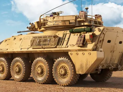 Light Armored Vehicle LAV-25 3D model