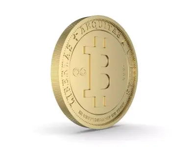 Bitcoin Gold 3D model