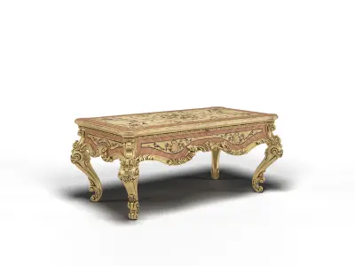  Coffee table  Rectangular 3D model