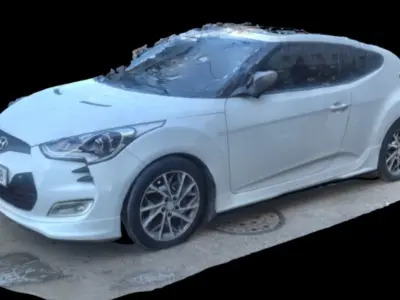 Photogrammetry Hyundai Veloster 2011 GDI OEM Body Kit AA016 3D model