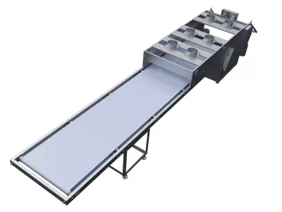 Firecracker paper cutter 3D model