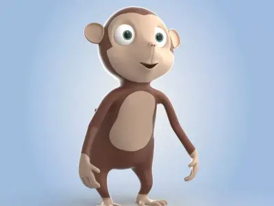 Monkey 3D model
