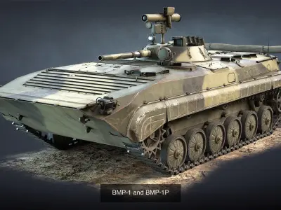 Soviet Military Vehicles Collection 3D Model Pack