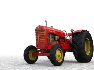 Massey Harris 555 1958 3D model