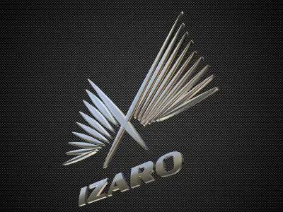 izaro logo 3D model