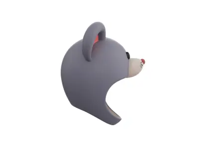 Prop062 Rat Hat 3D model