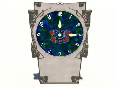 Archibald Knox Clock 3D model