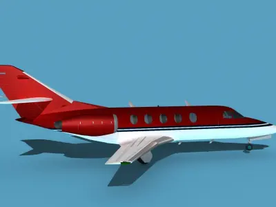 Dassault Falcon 20 V01 3D model