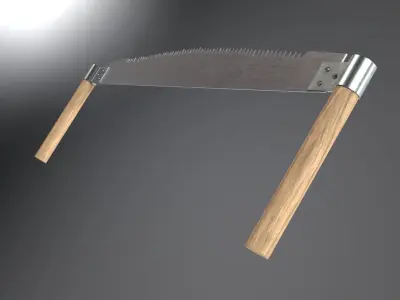 CrossCut SAW Low-poly 3D model