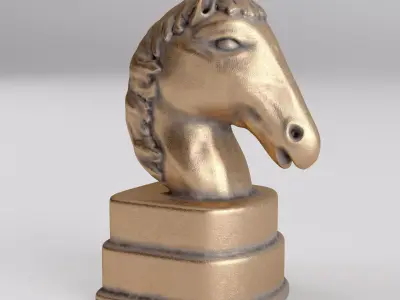 Noble Horse 3D model