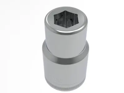 Deep Socket 5 mm 3D model