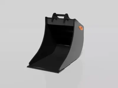 JST Nordic Line 20-25 Ton Sewerage Bucket Low-poly 3D model
