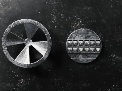 Low-poly Safe by Nikdox Low-poly 3D model