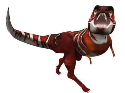 Simple Tyrannosaurus Free 3D model