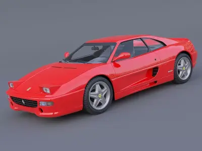 1995 Ferrari F355 Challenge 3D model