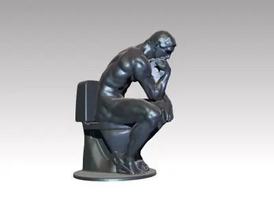 The New Thinker 3D print model