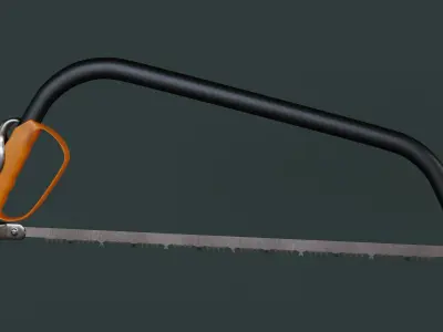 Hand Saw  3D model