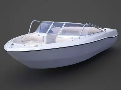 Motor Boat 05 3D model