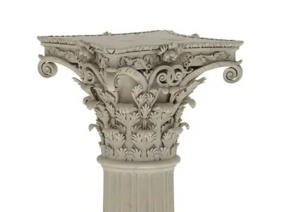 Composite Column 3 3D model