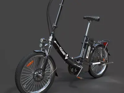 Bici Tucano E-Bike - High-Poly Urban Mobility Asset 3D model