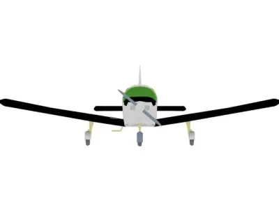 AIRCRAFT T-CHER 3D model