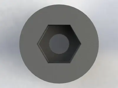 Soquete Grande 38mm x 1 pol Big Socket 3D model