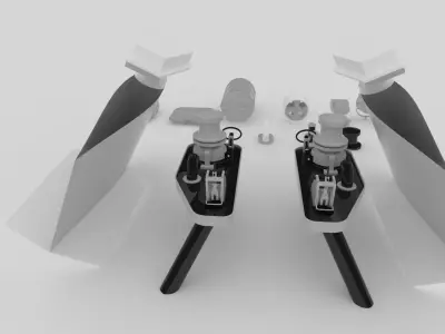 Yacht-Marine Equipment 3D model