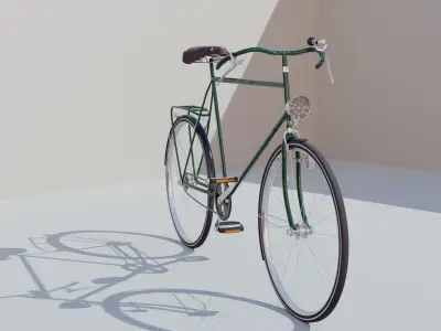 Blender Vintage Bike  3D model