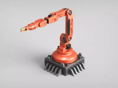 Robotic arm industrial bionic 3D model purchase