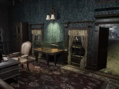 Ravenwood Manor  A Complete Gothic Victorian Mansion Experience 3D model