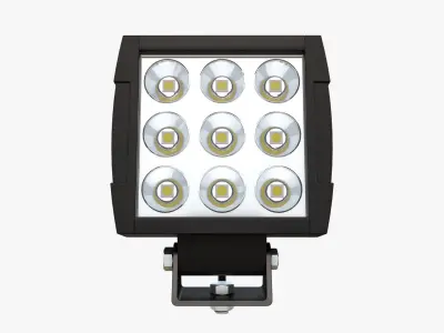 Small LED Light Bar V2 3D model