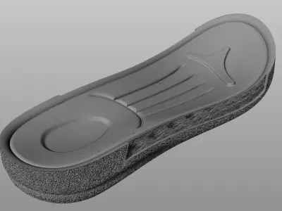 3D Shoes Soles Design 3D model purchase
