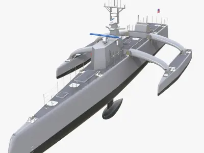 Sea Hunter ACTUV 3D model