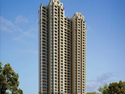 3Dmax fashion city commercial square building 77 3D model