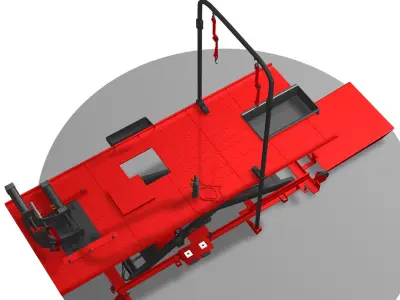 Motorcycle lift R3 3D model