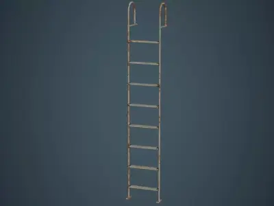 Ladder 3B Low-poly 3D model